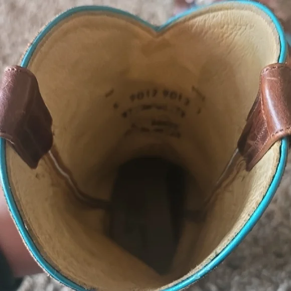 Macie Bean Brown Boots with Floral Embroidery - Picture 3 of 3